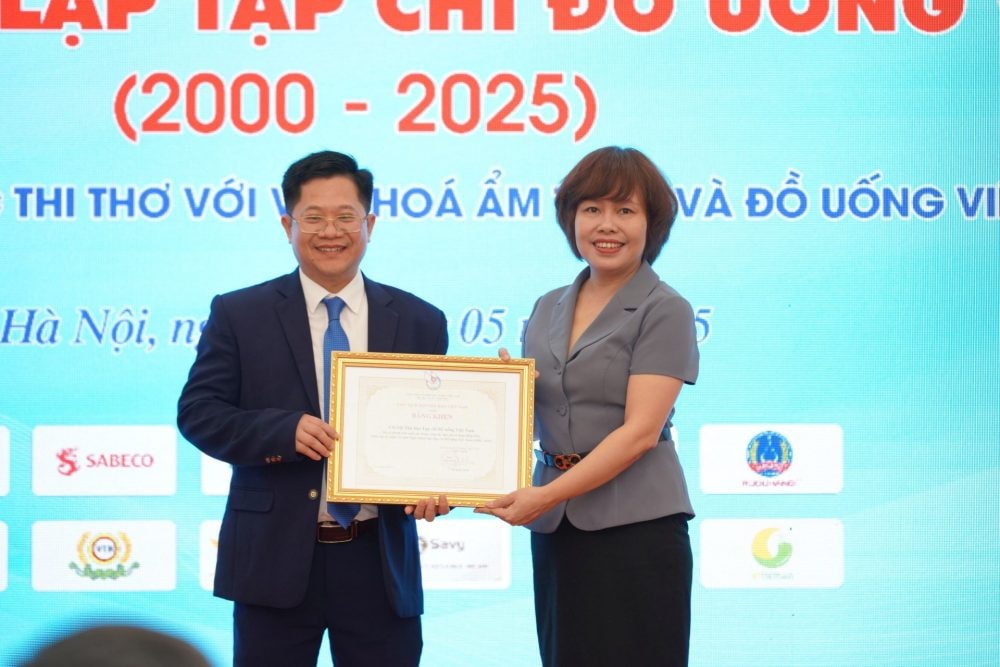 Tạp chí Đồ uống Việt Nam “25 năm – Truyền thông có trách nhiệm, Vì cộng đồng và Phát triển bền vững”