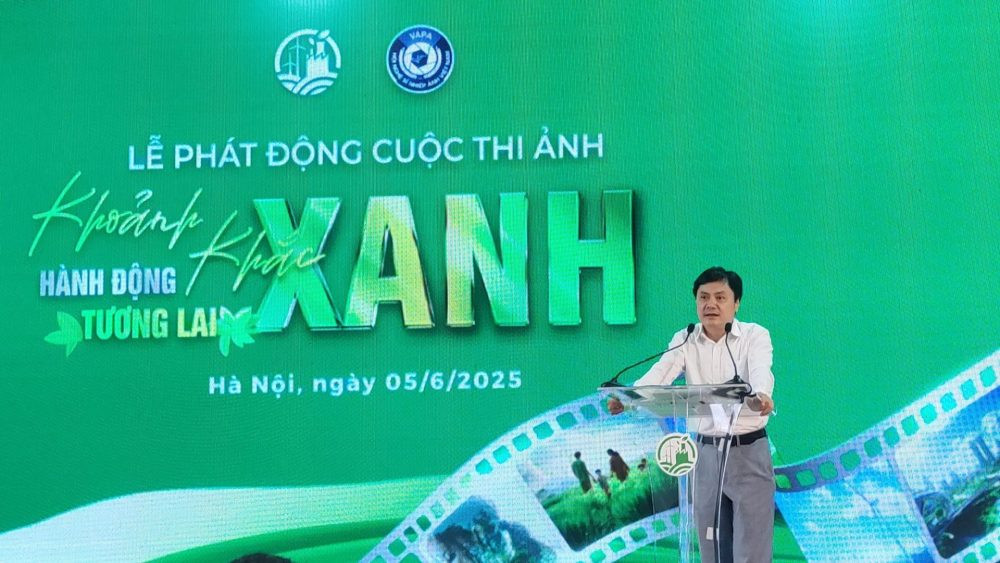Phát động cuộc thi ảnh “Khoảnh khắc xanh - Hành động xanh - Tương lai xanh”