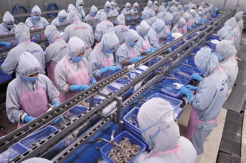 Doanh nghiệp quan ngại về mức thuế chống bán phá giá cao khó hiểu với tôm Việt Doanh nghiệp quan ngại về mức thuế chống bán phá giá cao khó hiểu với tôm Việt