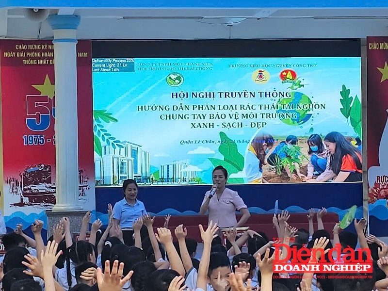 Hội nghị truyền thông hướng dẫn phân loại rác thải tại nguồn chung tay bảo vệ môi trường xanh – sạch – đẹp