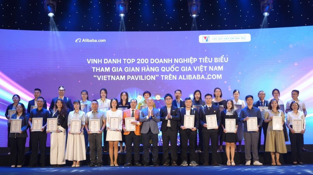 Cục Xúc tiến thương mại và Alibaba công bố 200 Doanh nghiệp Tiêu biểu tham gia Gian hàng Quốc gia Việt Nam 2025