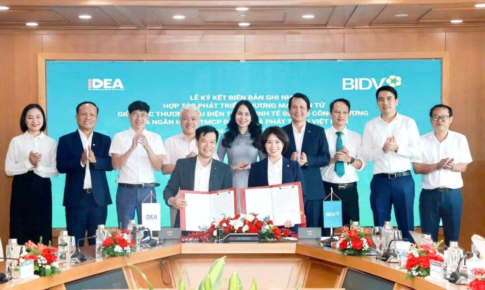 Cục Thương mại điện tử và Kinh tế số và BIDV ký kết hợp tác chiến lược phát triển thương mại điện tử