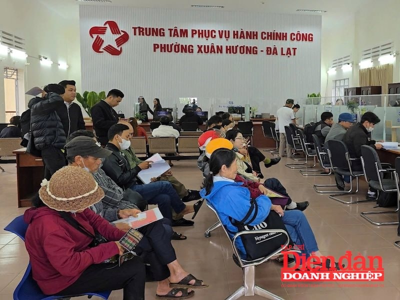 Tại đầu cầu tỉnh Lâm Đồng, UBND phường Xuân Hương (TP Đà Lạt), cũng vận hành thử nghiệm cùng với 5 xã, phường khác tại Bình Thuận và Đắk Nông.