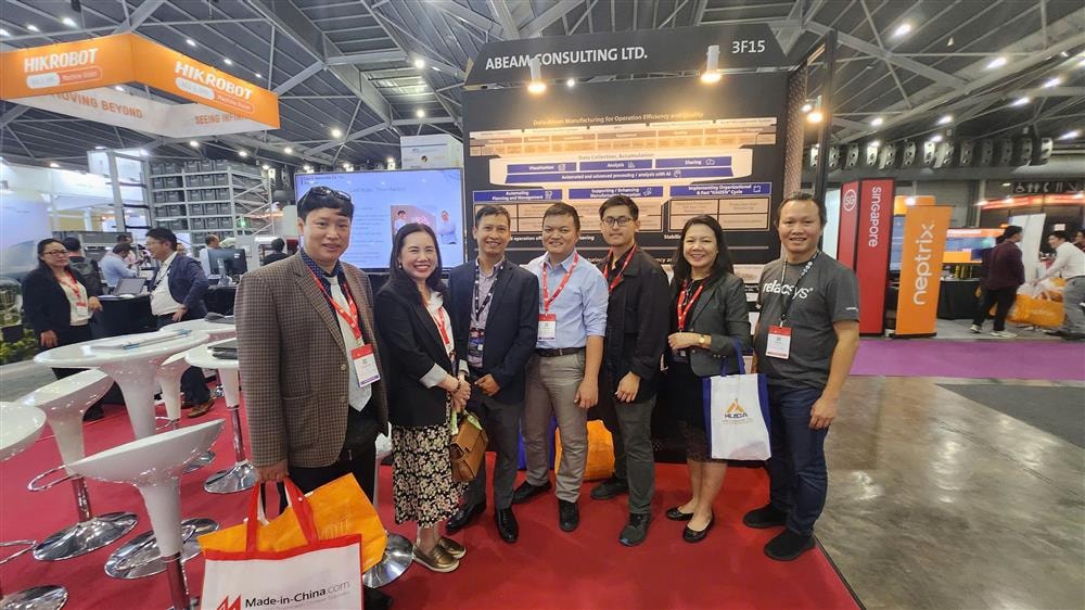 Khu vực gian hàng của doanh nghiệp Việt Nam tại ITAP2024.