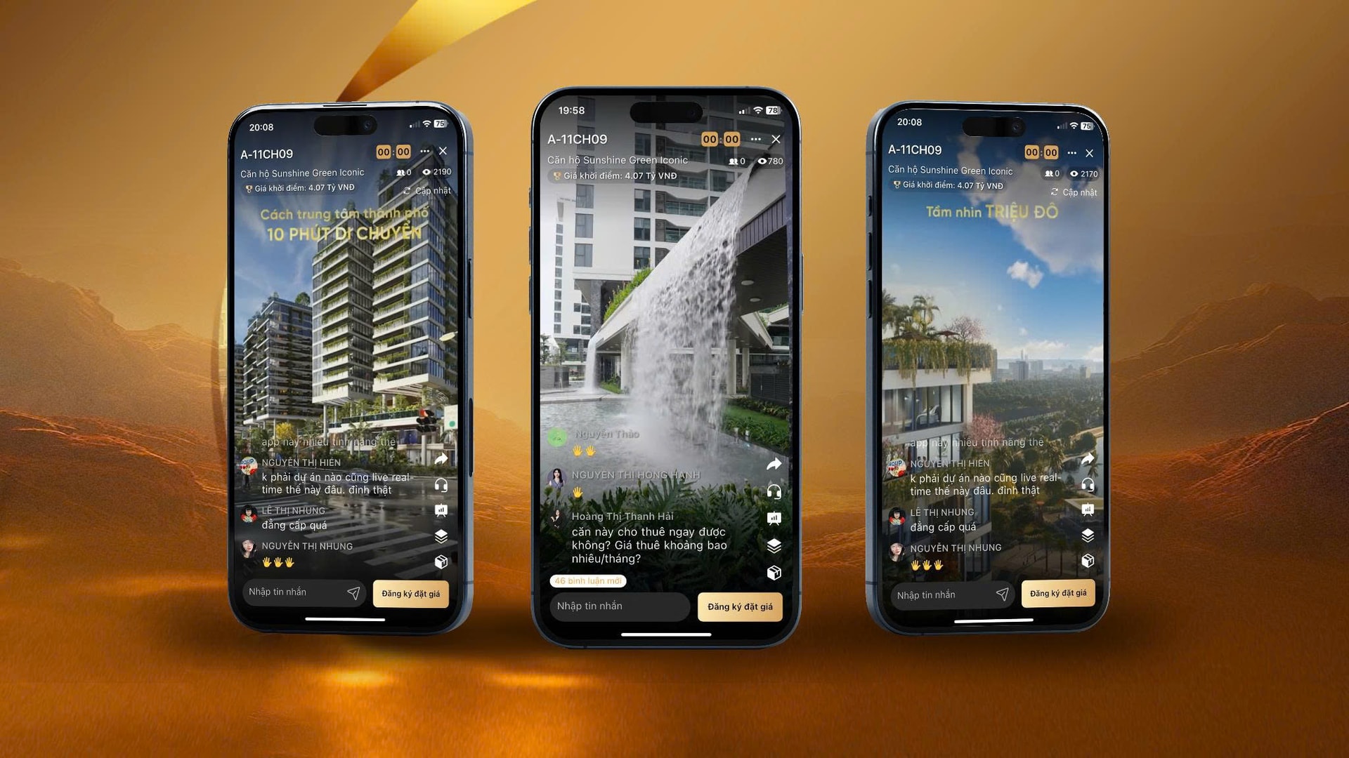 Khách thắng đặt giá mua nhà rẻ hơn giá thị trường đến 30%, do được Sunshine Group ưu đãi giảm giá thêm 1 tỷ đồng