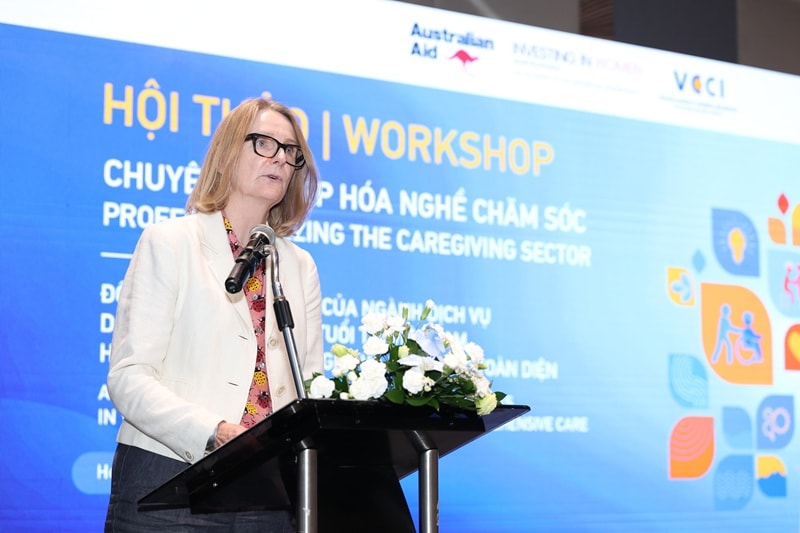 Bà Sarah Hooper - Tổng Lãnh sự Australia tại TP. HCM