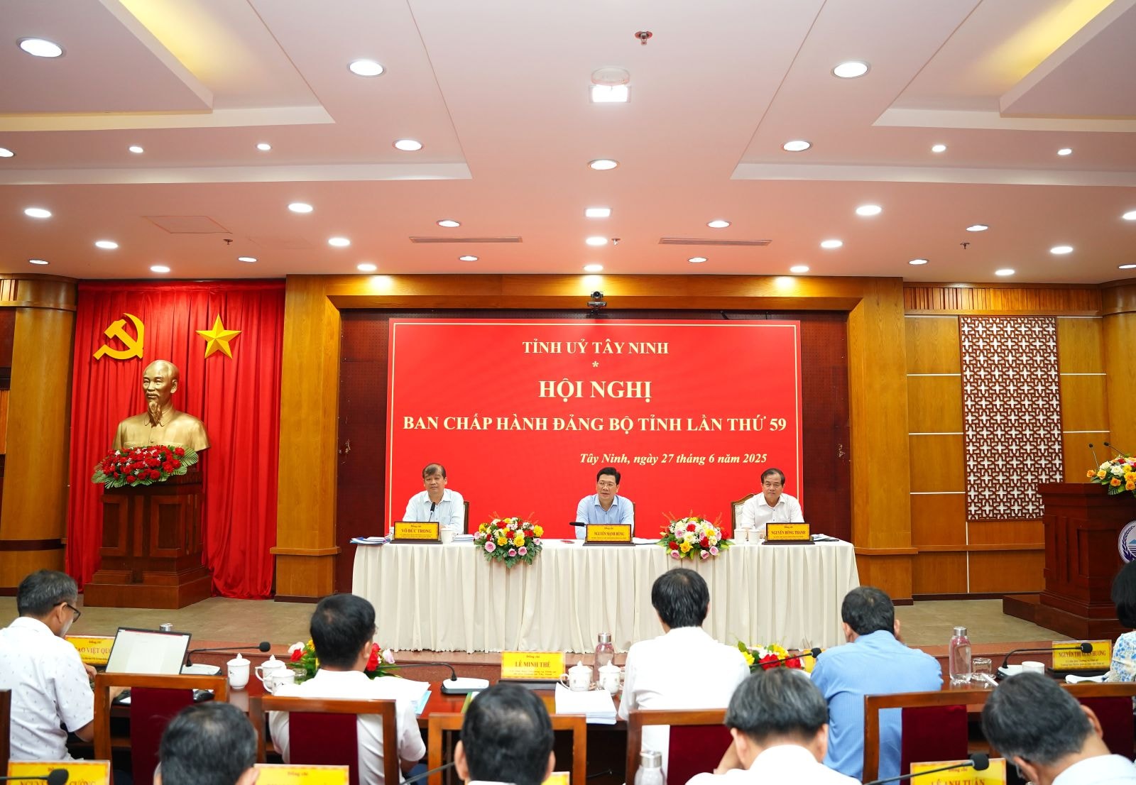 Hội nghị Ban Chấp hành Đảng bộ tỉnh lần thứ 59.1