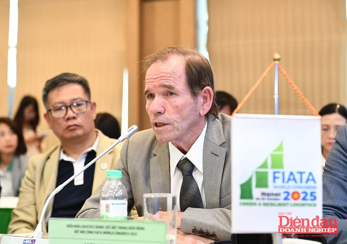 Ông Koen Soenens, Phó Chủ tịch Uỷ ban Vận tải và Logistics, Hiệp hội Doanh nghiệp châu Âu tại Việt Nam (EuroCham)