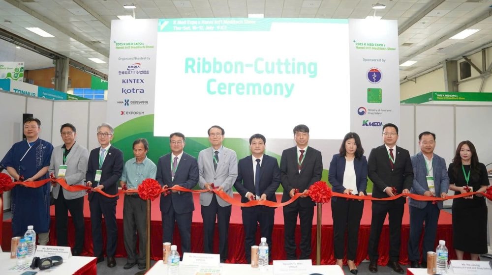 Khai mạc Triển Lãm K-MED & Triển Lãm Quốc Tế Thiết Bị Y Tế Hà Nội 2025