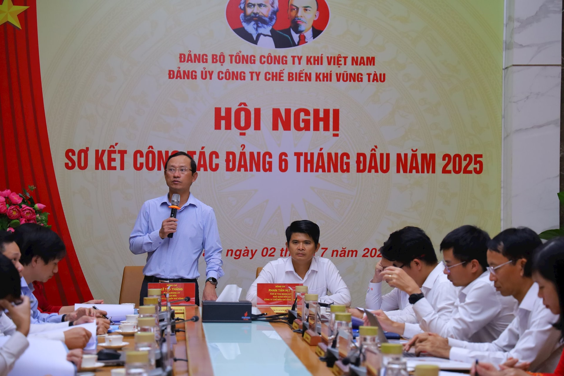 H3. Lãnh đạo PV GAS VUNG TAU phát biểu tại Hội nghị