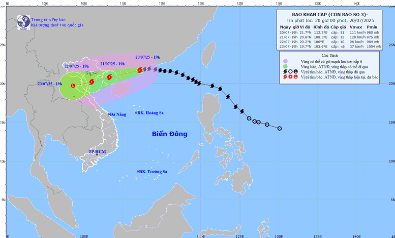 Thủ tướng: Đảm bảo tính mạng, tài sản của Nhân dân là ưu tiên hàng đầu trong bão số 3