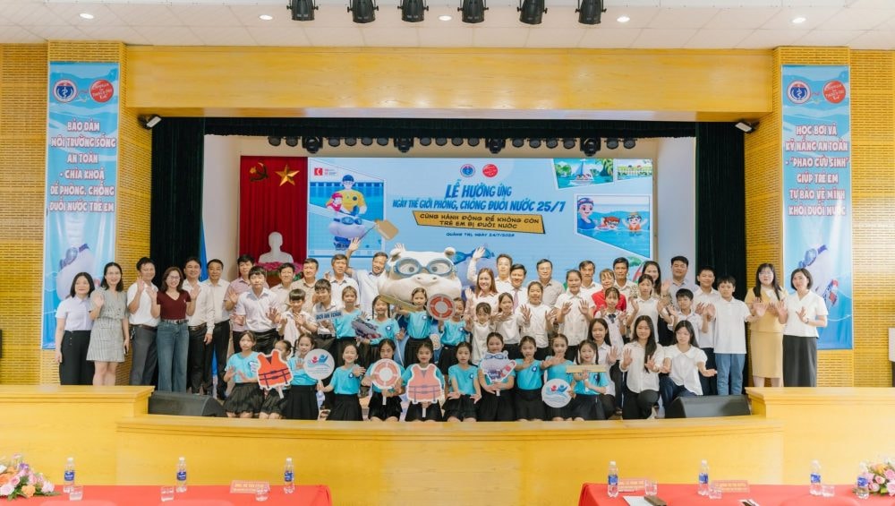 Bộ Y tế phát động chiến dịch truyền thông: Cùng hành động để không còn trẻ em bị đuối nước