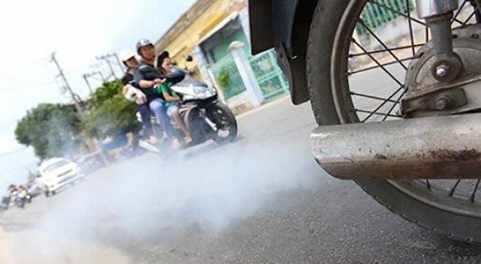 Xe máy xăng gây ô nhiễm hơn cả ô tô