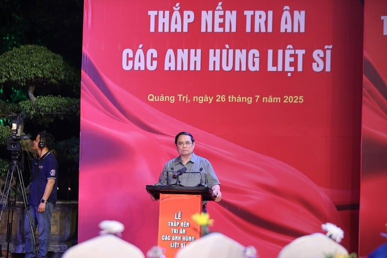 Thủ tướng: Các Anh hùng liệt sĩ đã làm rạng rỡ non sông, đất nước ta