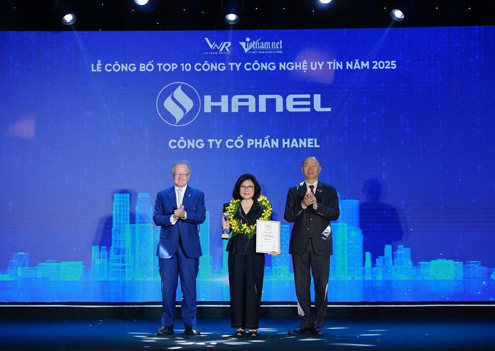 HANEL được bình chọn Top 10 Công ty Công nghệ uy tín năm thứ 5 liên tiếp