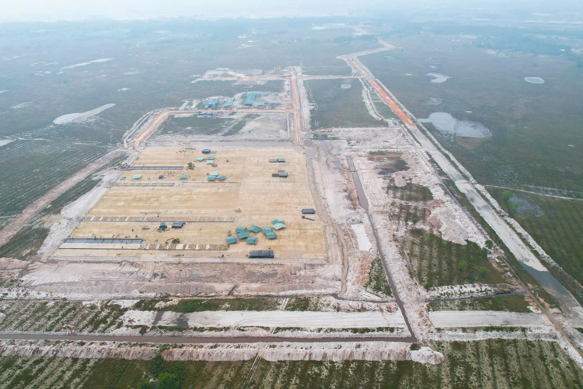 Không gian vùng lõi sân bay Quảng Trị