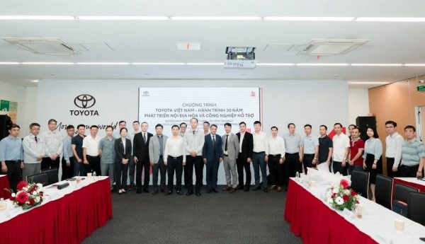 Toyota Việt Nam cùng hành trình 30 năm phát triển nội địa hóa và công nghiệp hỗ trợ