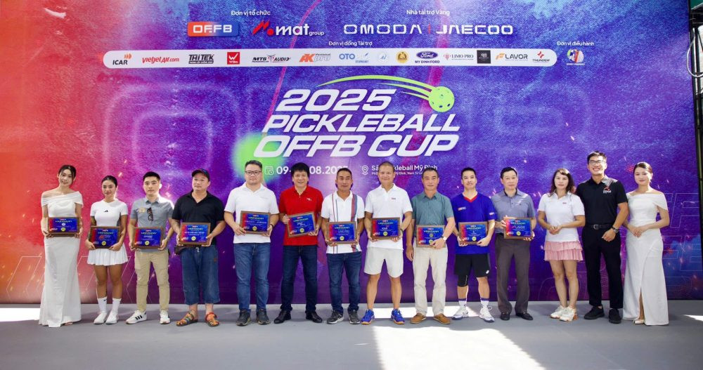 Khởi tranh giải PICKLEBALL OFFB CUP 2025