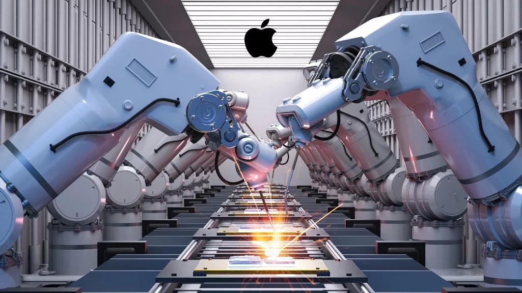 Dây chuyền sản xuất Iphone tại Trung Quốc
