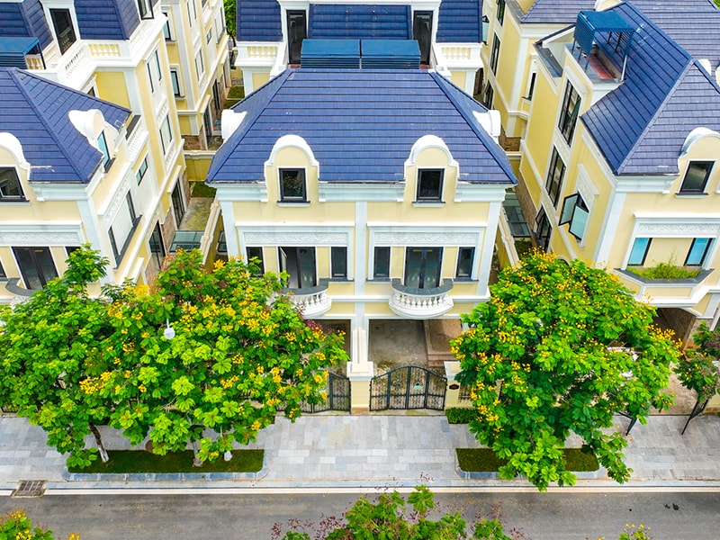 Thiết kế biệt thự Anlac Green Symphony hiện đại, tích hợp tầng hầm đa năng – linh hoạt công năng và tăng giá trị sử dụng.
