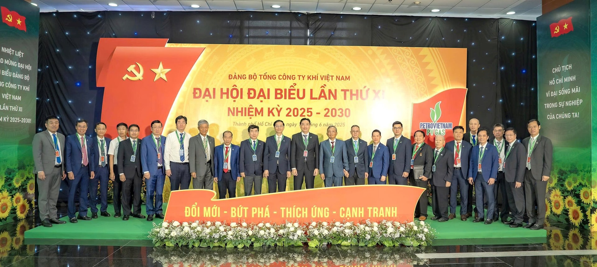H2. Đại hội Đảng bộ PV GAS lần thứ XI, nhiệm kỳ 2025 - 2030 đã đặt mục tiêu phát triển PV GAS tiếp tục giữ vững vai trò chủ đạo, tiên phong trong ngành năng lượng khí Việt Nam