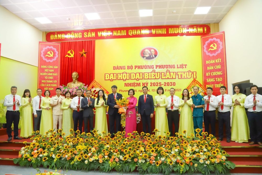 Đại hội đại biểu Đảng bộ phường Phương Liệt lần thứ I: quyết tâm thúc đẩy tăng trưởng kinh tế bền vững