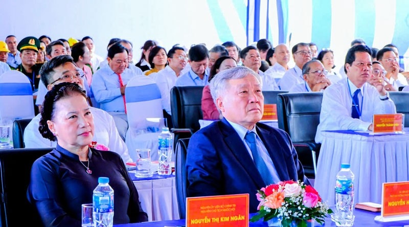 Lãnh đạo Trung ương dự lễ khánh thành, đưa vào khai thác dự án đầu tư xây dựng công trình cầu Rạch Miễu 2