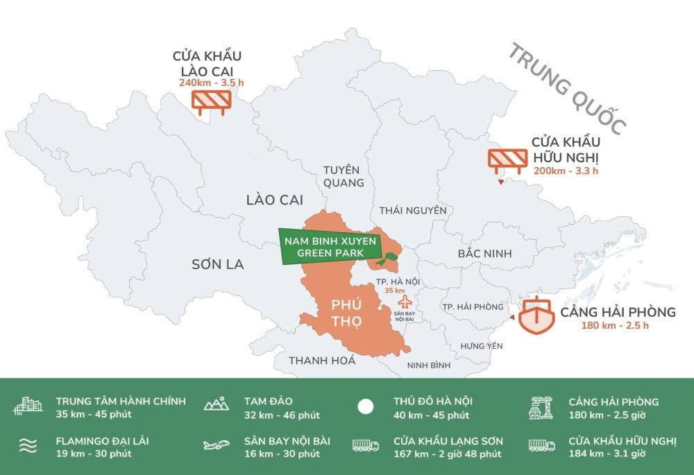 KCN Nam Bình Xuyên Green Park – Dấu ấn xanh trong sự kiện lịch sử Việt Nam A80