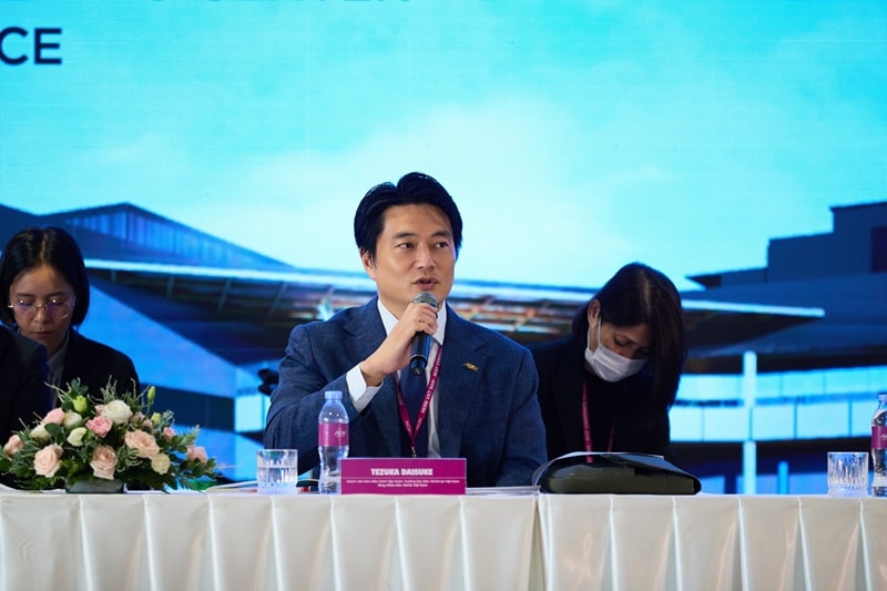 Ông Tezuka Daisuke - Trưởng Đại Diện Tập đoàn AEON tại Việt Nam
