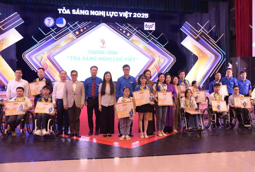 “Tỏa sáng Nghị lực Việt” 2025: Vinh danh 25 gương thanh niên khuyết tật tiêu biểu