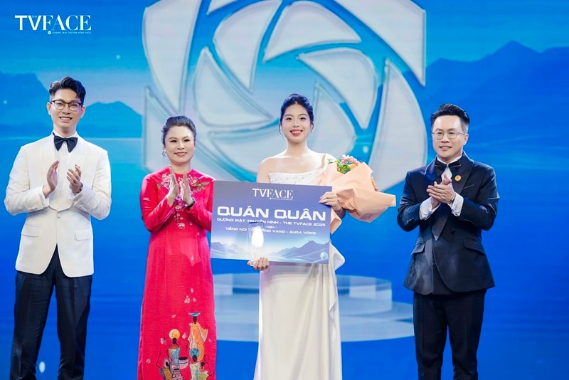 Ngô Ngọc Gia Hân đăng quang Quán quân Gương mặt truyền hình - The TVFACE 2025