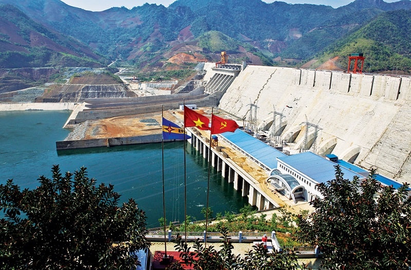 Thủy văn thuận lợi, sản lượng sản xuất điện tăng cao, doanh nghiệp thủy điện bùng nổ lợi nhuận - Ảnh minh họa.