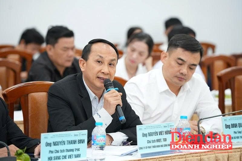Ông Nguyễn Viết Hồng - Chủ tịch HĐQT, Tổng Giám đốc Công ty CP Phát triển Khoa học công nghệ Vina (Vina CHG)