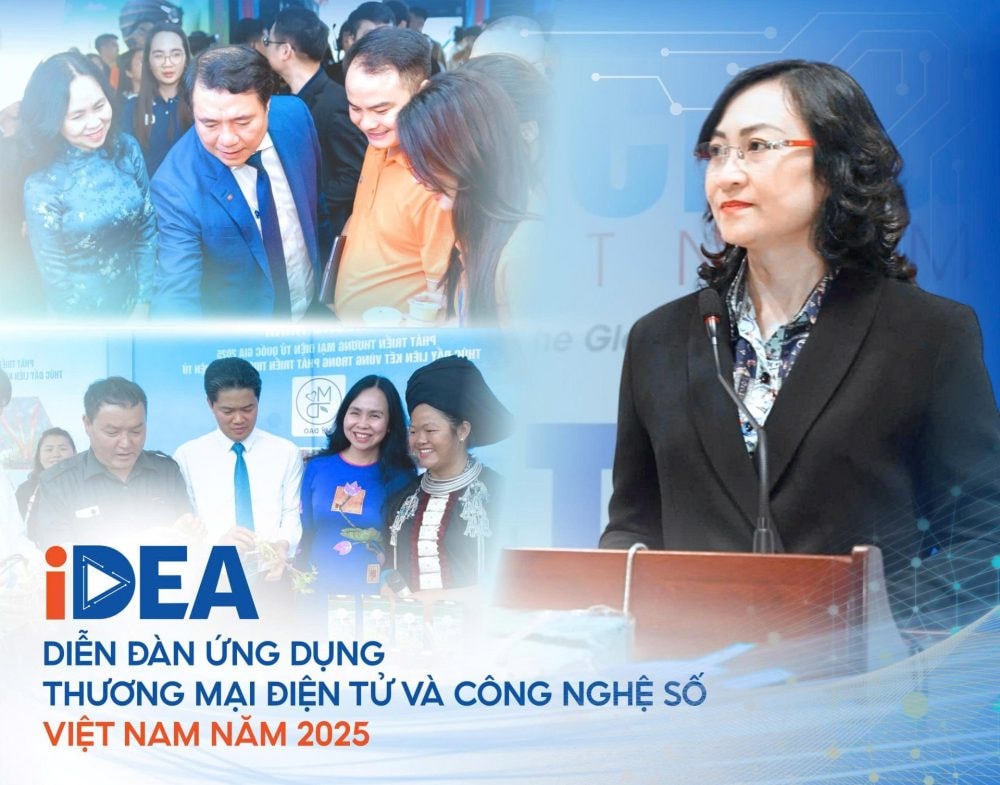 Sắp diễn ra Diễn đàn ứng dụng Thương mại điện tử và Công nghệ số Việt Nam 2025 - Sân chơi kết nối Thương mại điện tử trong nước và quốc tế