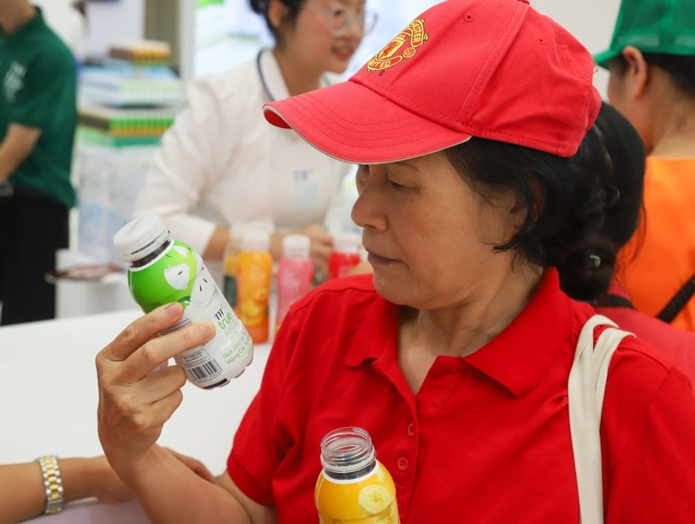 Trải nghiệm khu trưng bày của Tập đoàn TH tại Triển lãm 80 năm 