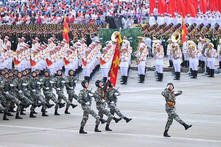 TỔNG THUẬT: Lễ Tổng duyệt chương trình diễu binh, diễu hành kỷ niệm 80 năm Quốc khánh 2/9