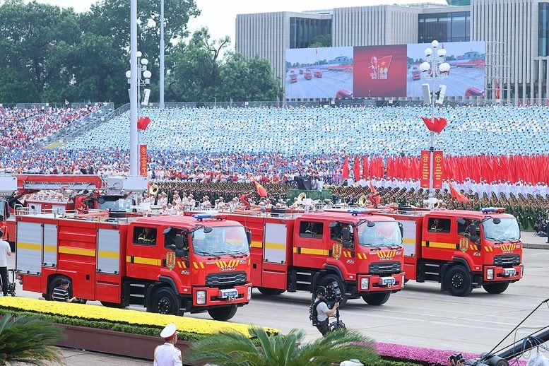 TỔNG THUẬT: Lễ Tổng duyệt chương trình diễu binh, diễu hành kỷ niệm 80 năm Quốc khánh 2/9