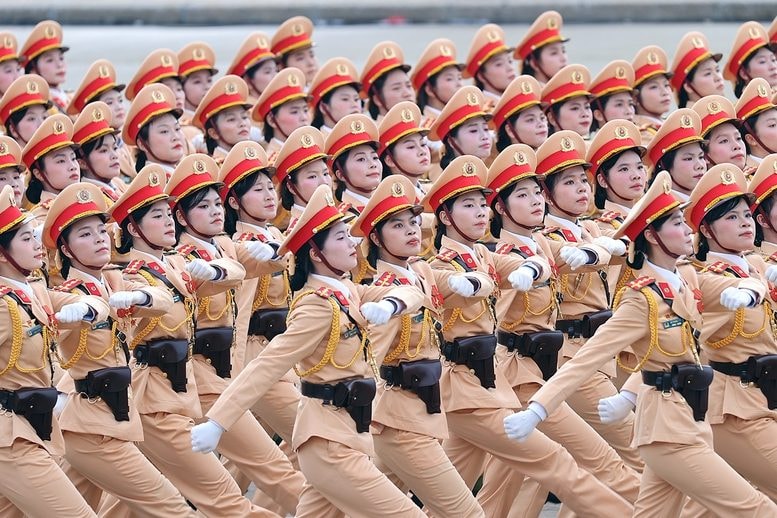 TỔNG THUẬT: Lễ Tổng duyệt chương trình diễu binh, diễu hành kỷ niệm 80 năm Quốc khánh 2/9