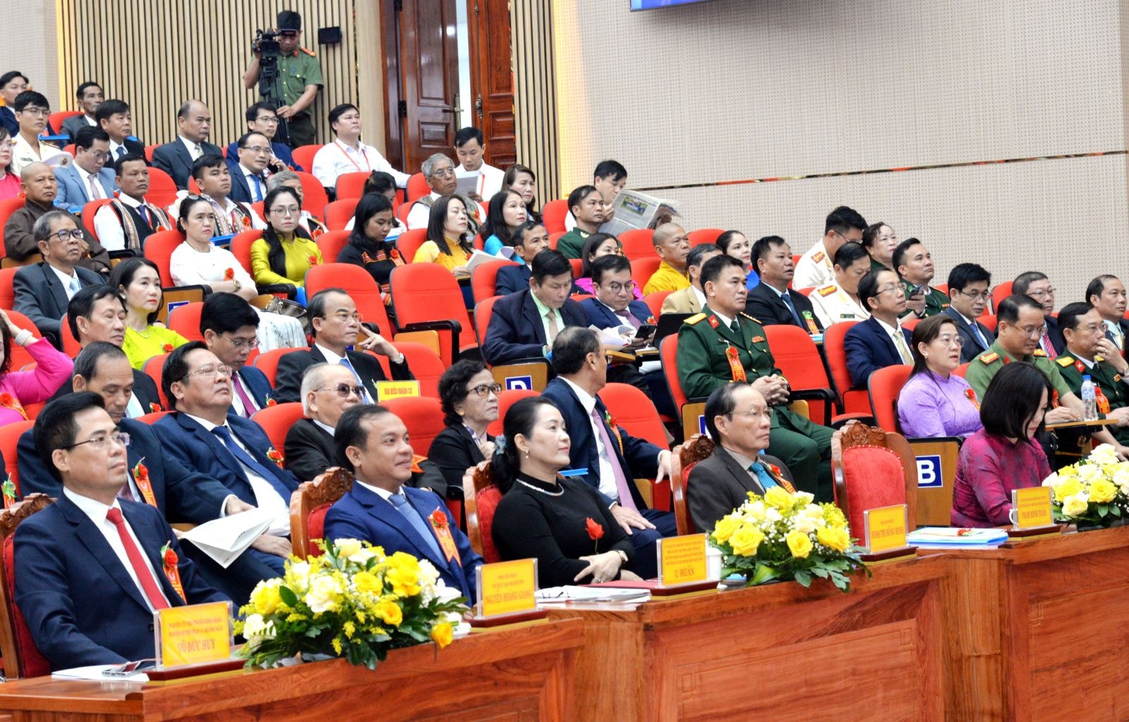 Các đại biểu dự Đại hội