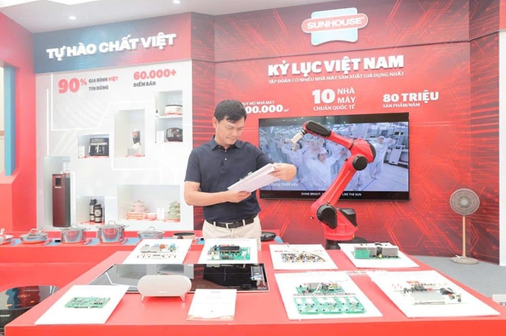 SUNHOUSE gây bất ngờ tại Triển lãm Thành tựu Đất nước với năng lực sản xuất vi mạch