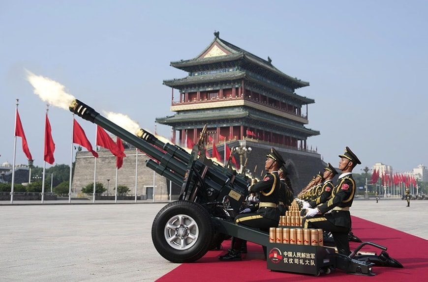 Chủ tịch nước Lương Cường dự lễ duyệt binh của Trung Quốc Chủ tịch nước Lương Cường dự lễ duyệt binh của Trung Quốc