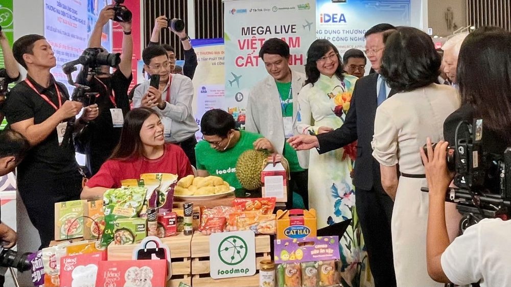 Sức hút của Khu triển lãm Ứng dụng thương mại điện tử và các giải pháp công nghệ số tại VnSourcing 2025