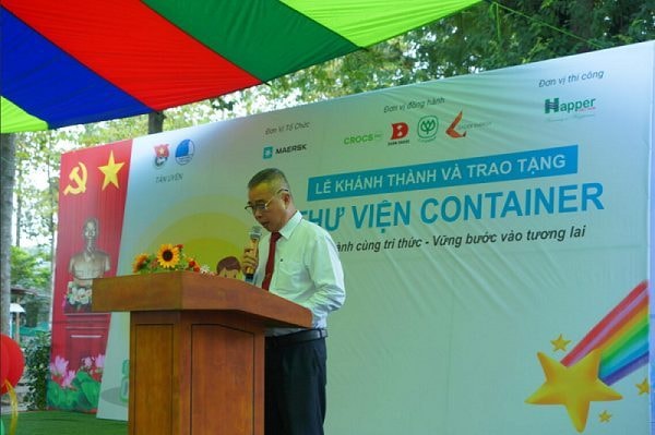 CÔNG TY CỔ PHẦN CHĂN NUÔI C.P. VIỆT NAM ĐỒNG HÀNH CÙNG DỰ ÁN “THƯ VIỆN CONTAINER”
