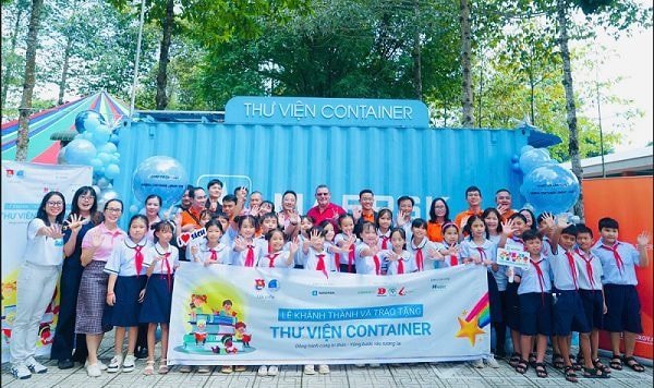 CÔNG TY CỔ PHẦN CHĂN NUÔI C.P. VIỆT NAM ĐỒNG HÀNH CÙNG DỰ ÁN “THƯ VIỆN CONTAINER”