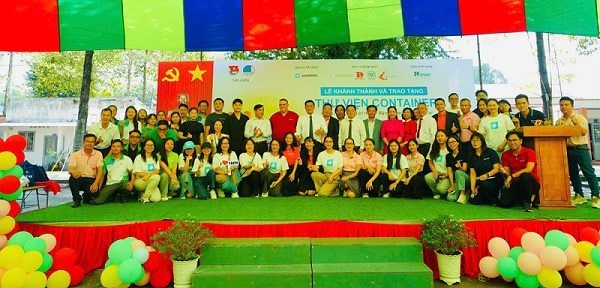 CÔNG TY CỔ PHẦN CHĂN NUÔI C.P. VIỆT NAM ĐỒNG HÀNH CÙNG DỰ ÁN “THƯ VIỆN CONTAINER”