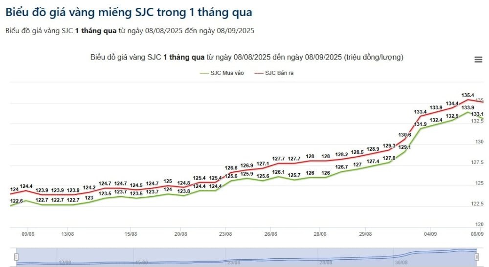 Từ hôm nay (9/9), thanh tra việc chấp hành pháp luật của các doanh nghiệp kinh doanh vàng