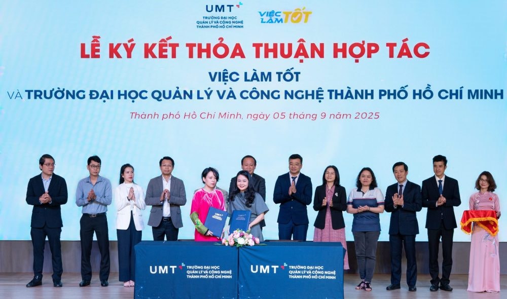 Việc Làm Tốt và Đại học UMT hợp tác xây dựng hệ sinh thái nghề nghiệp bền vững
