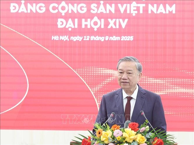 Tổng Bí thư Tô Lâm dự Lễ khai trương Trang thông tin điện tử 'Đảng Cộng sản Việt Nam - Đại hội XIV'- Ảnh 3.