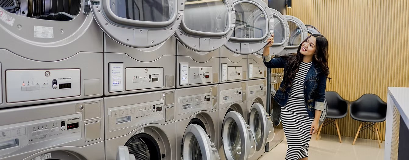 H2_Mô hình giặt ủi bán công nghiệp Haier phổ biến tại quốc gia Đông Nam Á 
