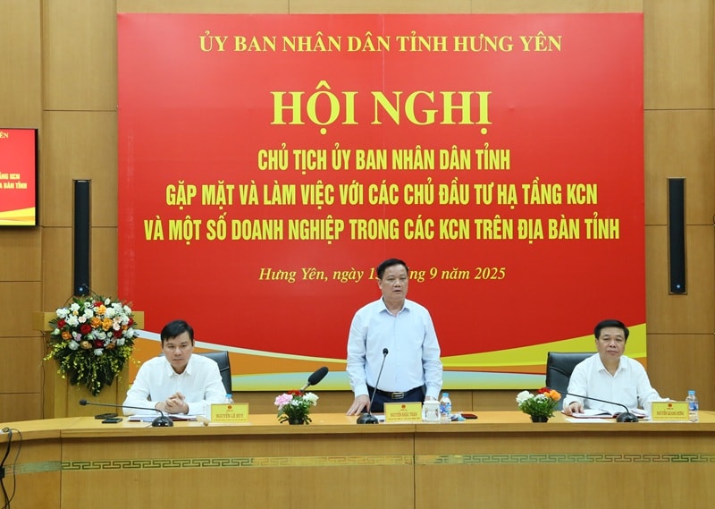 Đồng chí Phó Bí thư Tỉnh ủy, Chủ tịch UBND tỉnh phát biểu chỉ đạo tại hội nghị. (2)